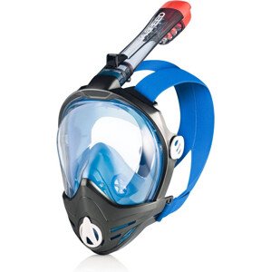AQUA SPEED Potápěčská maska Brizo Graphite/Blue Pattern 01 Velikost: L/XL