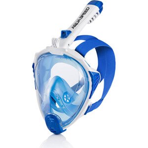 Potápěčská maska AQUA SPEED s plnou tváří Drift White/Blue Pattern 51 Velikost: S/M