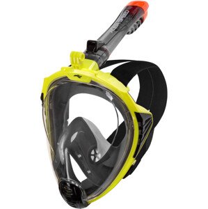 AQUA SPEED Potápěčská maska s plnou tváří Drift Yellow/Black Pattern 38 Velikost: L/XL