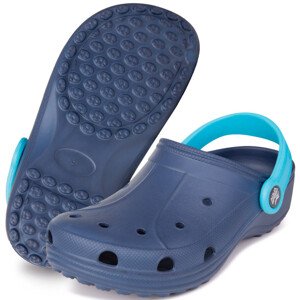 AQUA SPEED Plavecká obuv do bazénu Lima Navy Blue Pattern 10 Velikost: 30