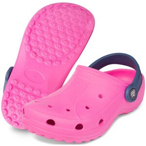 AQUA SPEED Plavecká obuv do bazénu Lima Pink Pattern 03 Velikost: 26