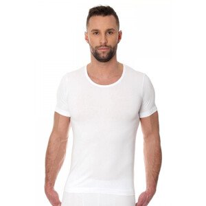 Pánské tričko model 18983157 white - Brubeck Barva: Bílá, Velikost: M