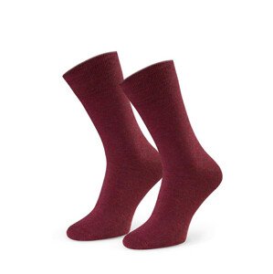 Pánské ponožky model 18998074 - Steven Barva: bordó melanž, Velikost: 41-43