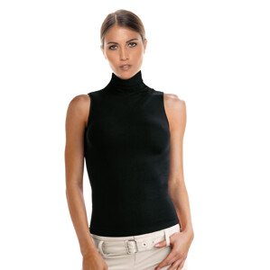 Dámske tričko bez rukávov so stojačikom Smanicata Los Angeles basic čierna - Intimidea S/M černá