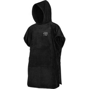 AQUA SPEED Pončo ručník Black Pattern 07 Velikost: XL