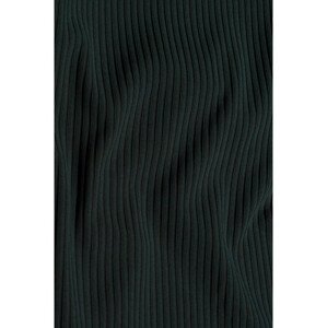 Dámské šaty s rozparkem na boku model 19022102 Tmavě zelená - Moe Velikost: XXL, Barvy: tmavě zelená