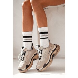 Dámské ponožky Milena 1436 Sport 37-41 bílá 37-41