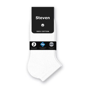 Pánske ponožky 042 biele - Steven 41/43