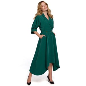 Dámske šaty K086 zelené - Makover XL