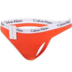 Calvin Klein Tanga 0000D1617E Orange Velikost: S
