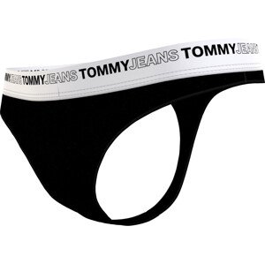 Tommy Hilfiger Jeans Tanga UW0UW03865BDS Black Velikost: S