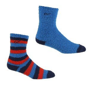 Dětské zimní ponožky Kids 2 Pack Socks RKH046-4DC modré - Regatta Velikosti: 3-5,5