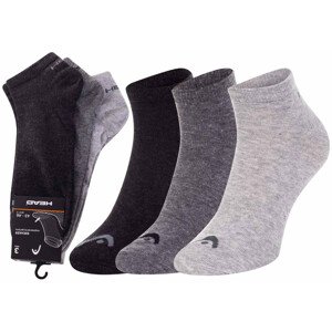 Ponožky HEAD 761010001 Grey/Ash/Graphite Velikost: 35-38