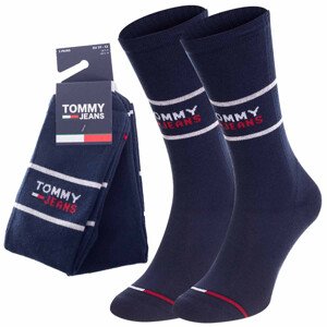 Ponožky Tommy Hilfiger Jeans 701218704002 Navy Blue Velikost: 39-42