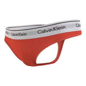 Calvin Klein Spodní prádlo Tanga 0000F3786E1TD Orange Velikost: S