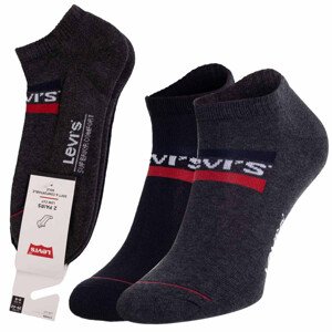 Ponožky Levi's 701219507003 Graphite/Black Velikost: 39-42