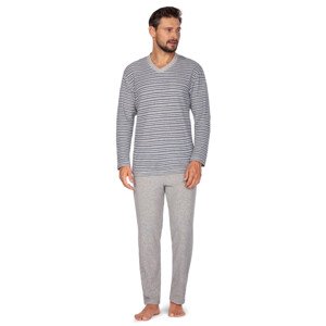 Pánské pyžamo model 19164724 grey plus - Regina Barva: šedá, Velikost: XXL