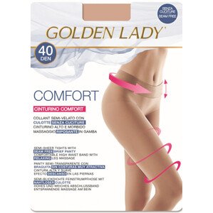 Dámske pohodlné pančuchové nohavice 40 den - Golden Lady 3-M černá