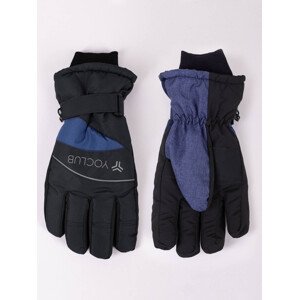 Yoclub Pánské zimní lyžařské rukavice REN-0305F-A150 Black 20