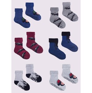 Froté ponožky proti ABS 6 balení Vícebarevné 2022 model 19317977 - Yoclub