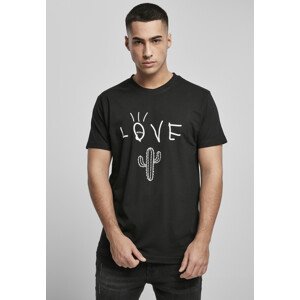 Černé tričko Love model 19333958 L - MT Men