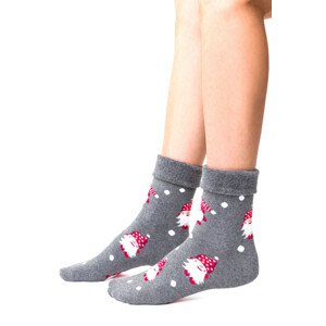 Obrázkové ponožky model 19342408 037 - Steven Barva: šedá, Velikost: 35/37