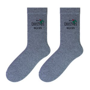 Ponožky Bratex KL424 Grey Melange Velikost: 44/46
