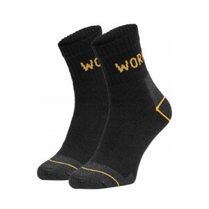 Ponožky WORK 3 páry čierne - Selltex 39-42