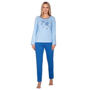Dámské pyžamo model 19375789 plus blue  světle modrá XXL - Regina