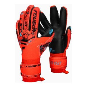 Detské brankárske rukavice ATRAKT Jr 5372955-3333 Red/Black - Reusch 6 červená - černá