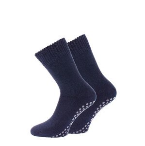 Dámské ponožky WiK 38393 Thermo ABS Cotton tmavě modrá 39-42
