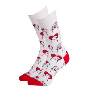 ponožky  vzor model 19398613 - Wola Barva: červená, Velikost: 35-38