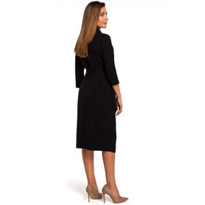 Dámské šaty S175 - Stylove Velikost: L-40, Barvy: černá