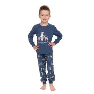 Chlapčenské pyžamo 4324 plus - Doctornap světle modrá 152