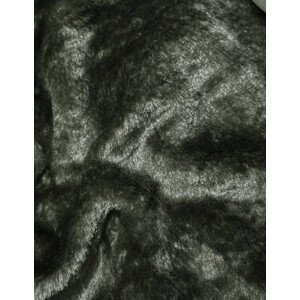 Dlhá dámska zimná bunda v khaki farbe (V725) odcienie zieleni S (36)