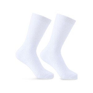 Dámske ponožky - úzke rebrovanie černá 36-41