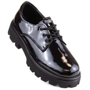 Šnurovacie topánky Filippo W PAW465 black 39
