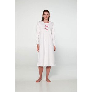Vamp - Nočná košeľa s dlhým rukávom 19514 - Vamp pink blush XL