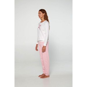 Vamp - Pyžamo s dlhým rukávom 19510 - Vamp pink blush S