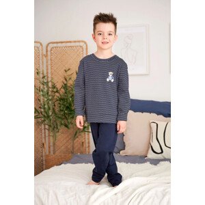 Chlapčenské pyžamo 5256 - Doctornap tmavě modrá 128