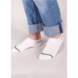 Pánske/chlapčenské ponožky YO! SKS-0012C Frotte Silikón 31-42 mix barev-mix designu 39-42