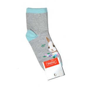 Dámske ponožky Milena 0200 Zajačik 37-41 celadon 37-41