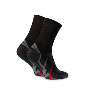 Detské ponožky 022 297 black - Steven černá 35/37