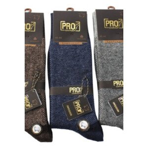Pánske ponožky 13607 S vlnou směs barev 41-44