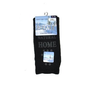 Pánske ponožky WiK 21460 Natural Home 39-46 černá 43-46