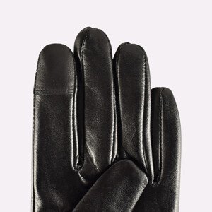 Dámske kožené rukavice P8200 - Semi Line 7 1/2 černá