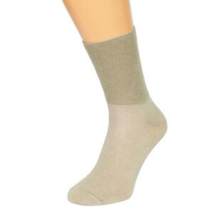 Dámske ponožky D-506 beige - Bratex 36/38