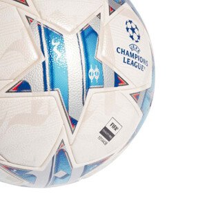 SPORT Fotbalový míč Competition  s modrou  model 19449268 - ADIDAS Velikost: 4, Barvy: bílá/modrá