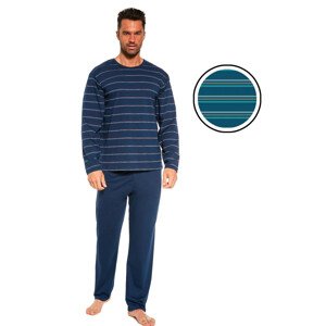 Pánske pyžamo 138/42 Rôzne - CORNETTE světle modrá XL