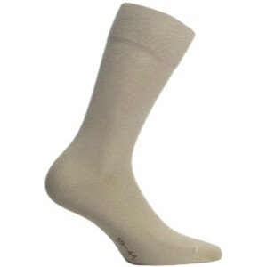 Hladké pánske ponožky PERFECT MAN béžová 42/44